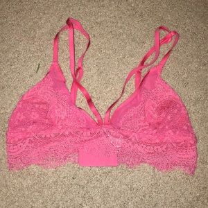 Beautiful Pink Lace VS Bralette